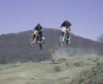 Brad and Rob jumping